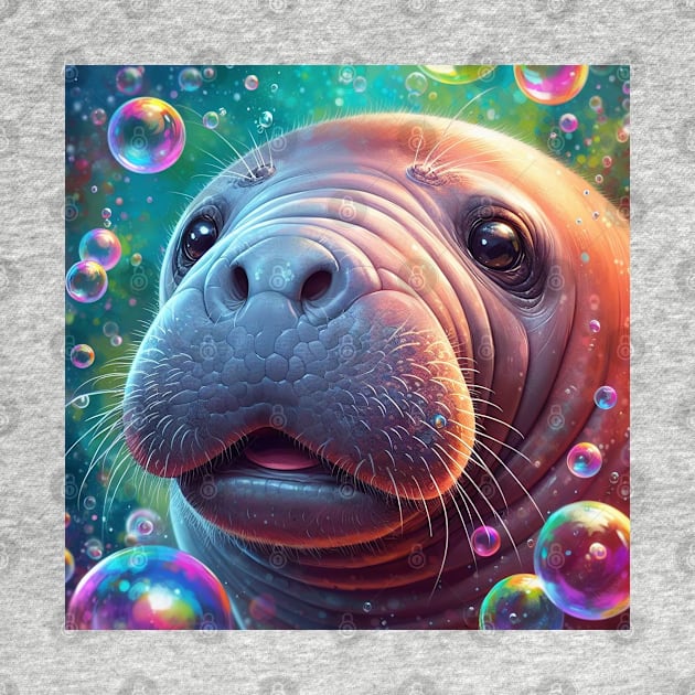 Baby Manatee by dinokate